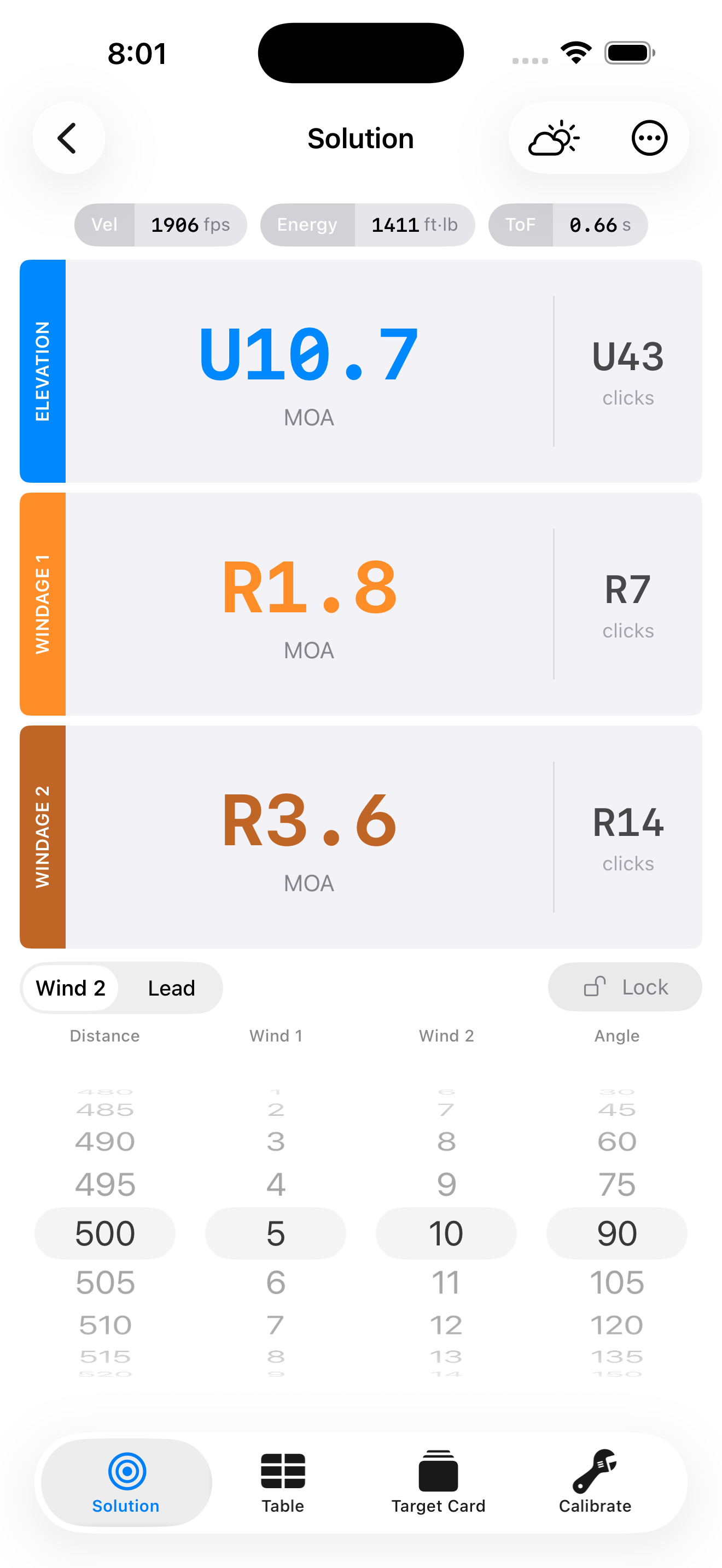 Solution Screen (Field, light theme)
